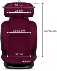 Автокрісло Kinderkraft Oneto3 i-Size Cherry Pearl